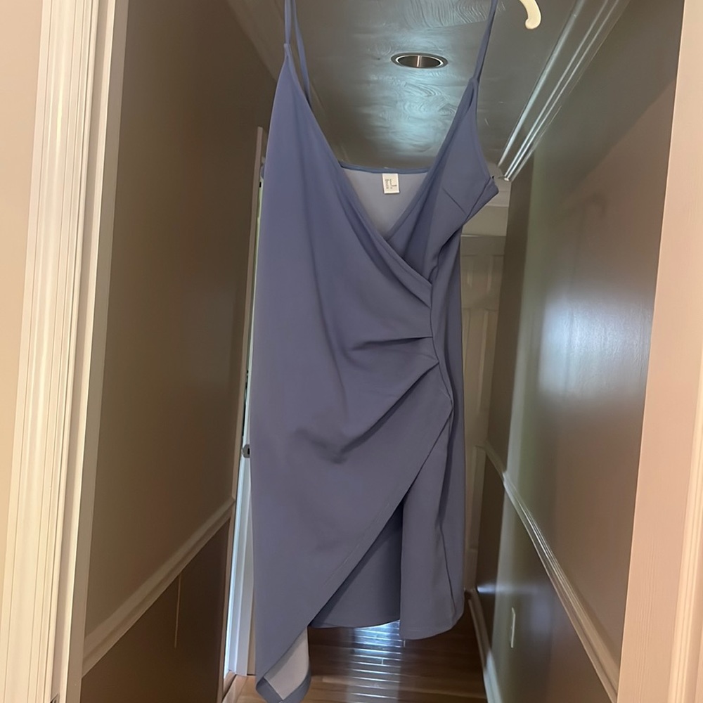 Mini blue dress - Picture 2 of 3